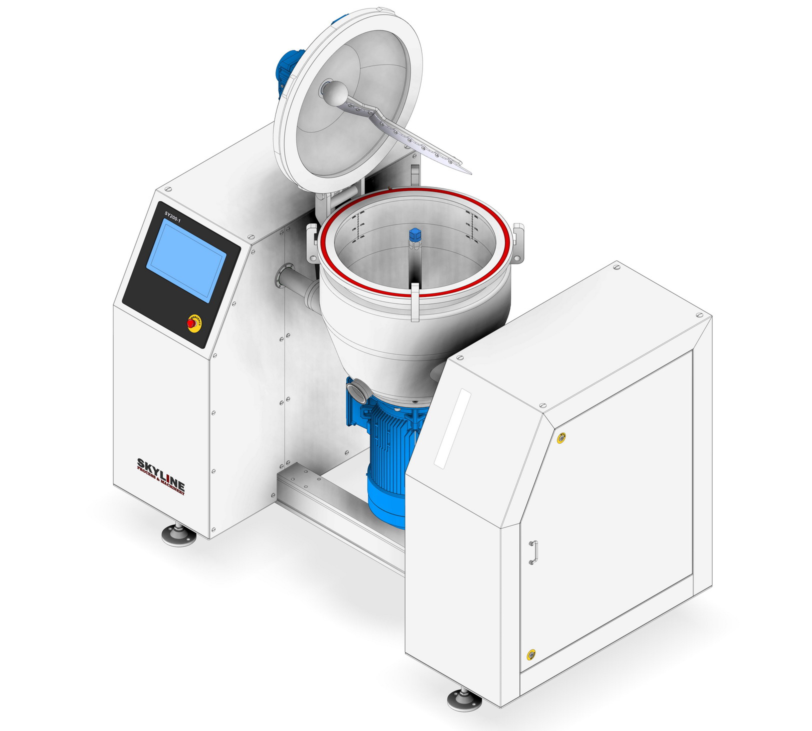 high shear mixer cooker-op